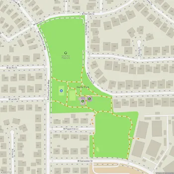 Map of Harter Park