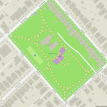 Map of Duncan Park