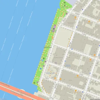 Map of Domino Park