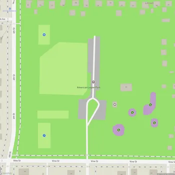 Map of American Legion Park