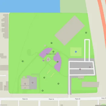 Map of Saunders Park