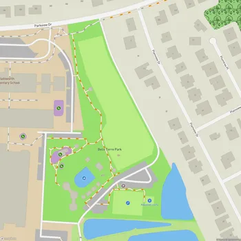 Map of Belle Terre Park