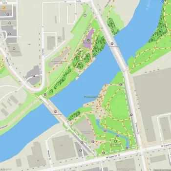 Map of Promenade Park