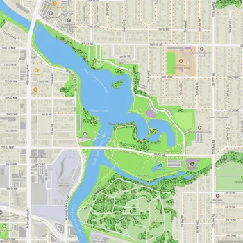 Map of Silver Lake Park