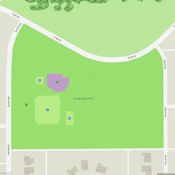 Map of Ernest Butler Park