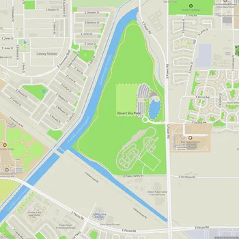 Map of Desert Sky Park