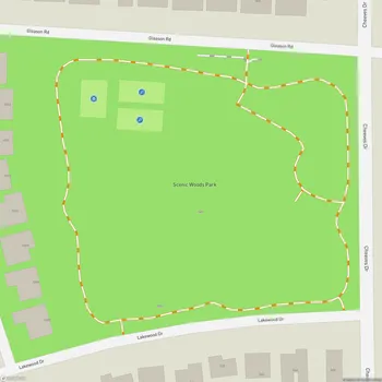Map of Scenic Woods Park
