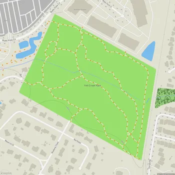 Map of Yett Creek Park