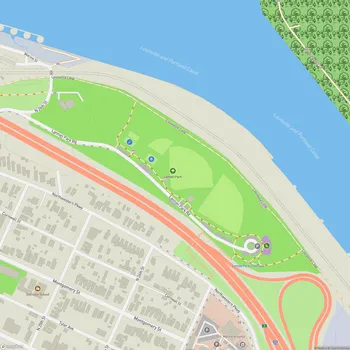 Map of Lannan Park