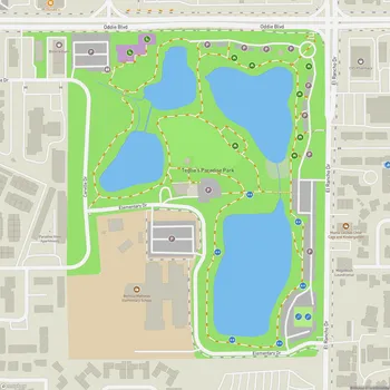 Map of Teglia's Paradise Park