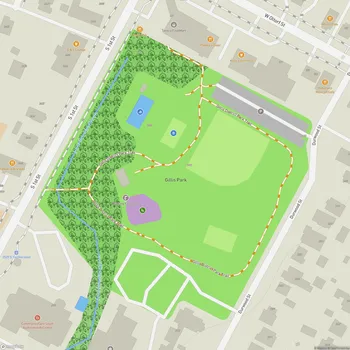 Map of Gillis Park