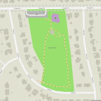Map of Denton Park