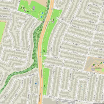 Map of Saratoga Creek Park
