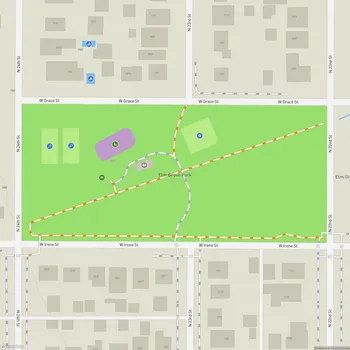 Map of Elm Grove Park