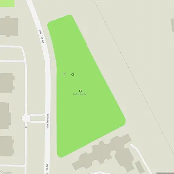 Map of Oak Tree South Park