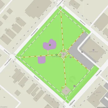 Map of St. Louis Square Park