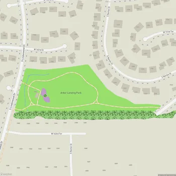 Map of Arbor Landing Park