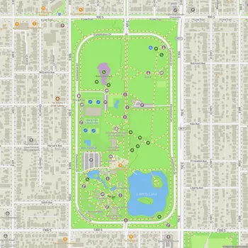Map of Liberty Park