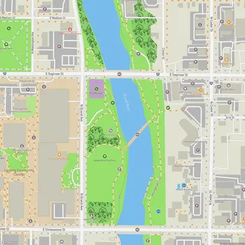 Map of Adado Riverfront Park