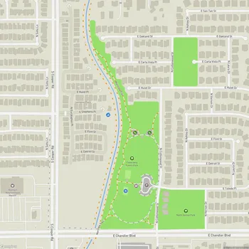 Map of Tibshraeny Family Park