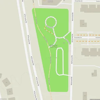 Map of Keeling-Puri Peace Plaza