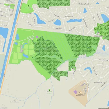 Map of Deep Creek Park