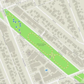Map of Whitnall Highway Park South