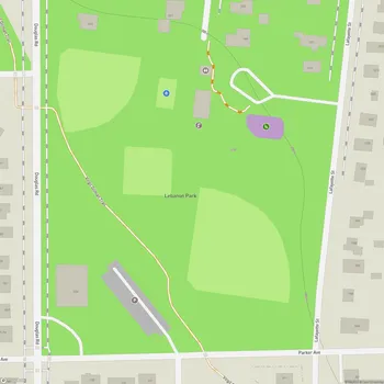 Map of Lebanon Park