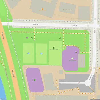 Map of Corporal Burns Park
