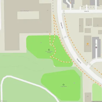 Map of Park for Humans and Dogs