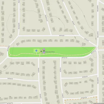 Map of Cherokee Park