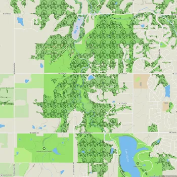 Map of Cedar Niles Park