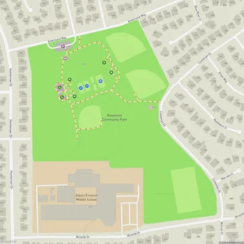 Map of Rosemont Community Park