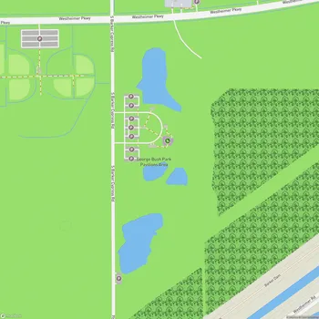 Map of George Bush Park