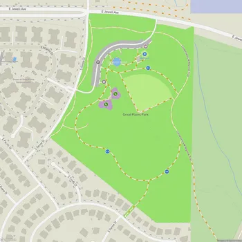 Map of Great Plains Park