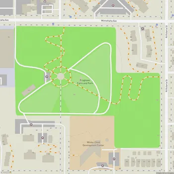 Map of Frogtown Farm and Park