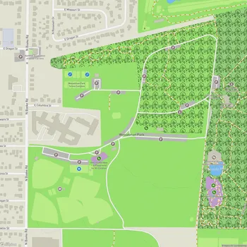 Map of Wesselman Park