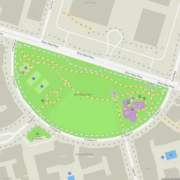 Map of River Oaks Park