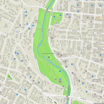 Map of Pease District Park