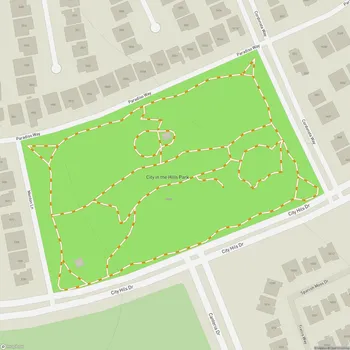 Map of City in the Hills Park