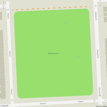 Map of Madison Square Park