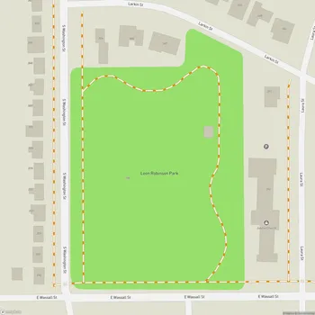 Map of Leon Robinson Park