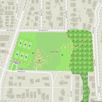 Map of Solstice Park