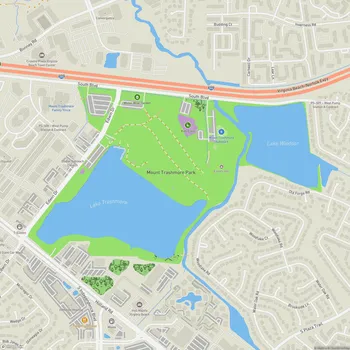 Map of Mount Trashmore Park
