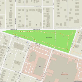 Map of Willow Park