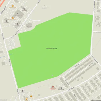 Map of Odessa Mountain Bike Park