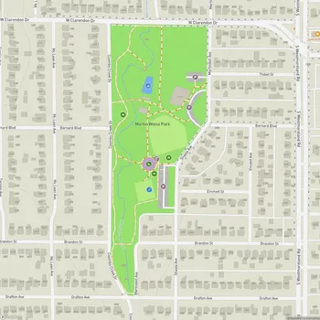 Map of Martin Weiss Park