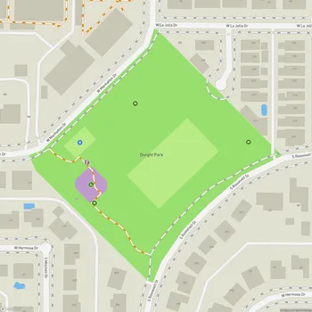 Map of Dwight Park