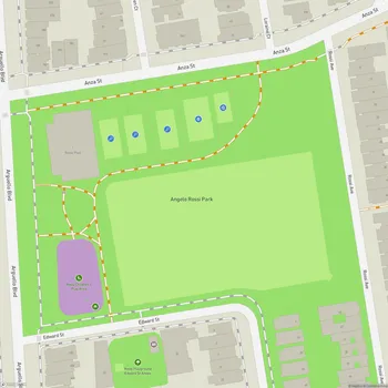 Map of Angelo J. Rossi Playground
