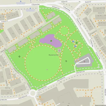 Map of Muwékma Park